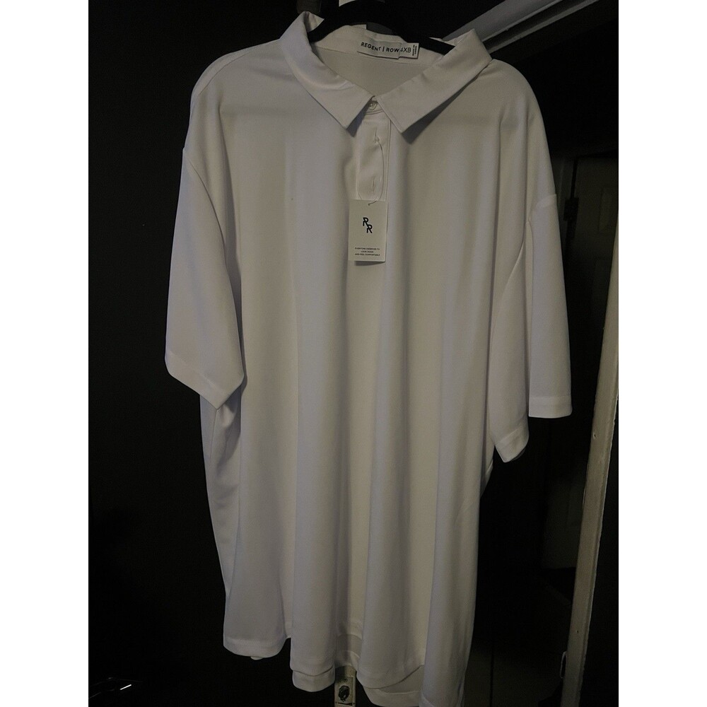 Regent Row - COMMUTER POLO SHIRT WHITE